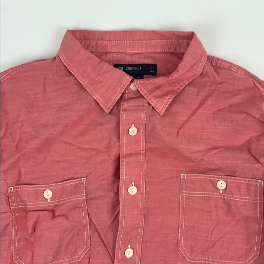 Cremieux Classics long sleeve pink button up